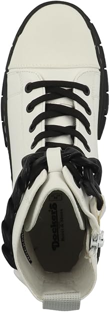 Dockers By Gerli Women's Black & White Boots | Dockers By Gerli In Lebanon