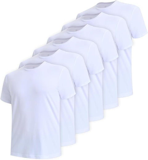 Hanes Ultimate Men's White 6-Pack Classics Crew Neck T-Shirt Value Pack | Hanes In Lebanon