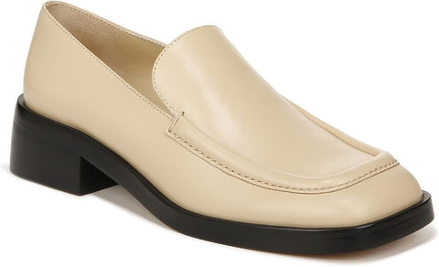 Vince Women's Beige Doris Block Heel Loafer Casual Shoes | Vince in Lebanon