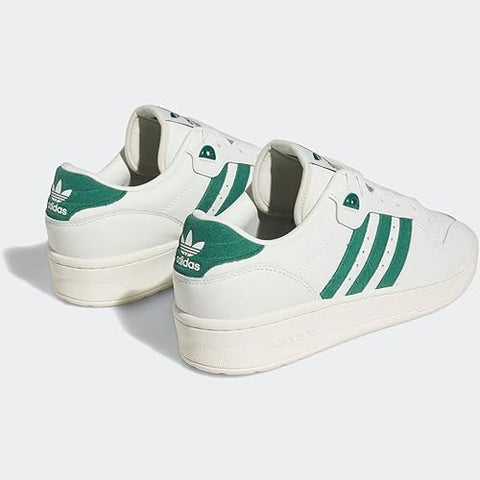 Adidas Men's White & Green Rivalry Low Sneaker | Adidas In Lebanon