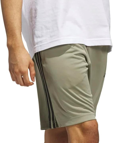 Adidas Men’s Khaki Green 3S PES Athletic Shorts Short|Adidas In Lebanon