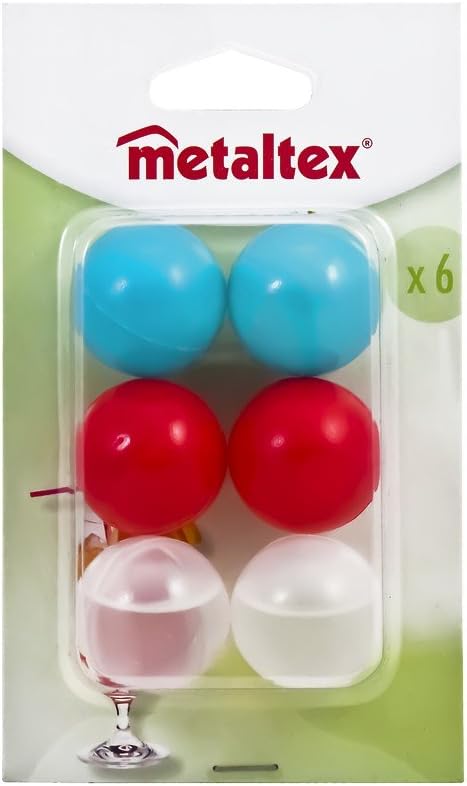 Metaltex Red/White/Blue Sorepro 6 Permanent Ice Cubes | Metaltex In Lebanon