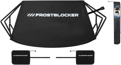 FROSTBLOCKER Delk Windshield and Mirror Cover and Safety Straps ACA46 shr