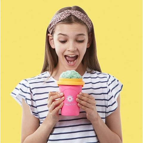 Chillfactor Pink Slushy Maker with Reusable Cup and Straw  | Chillfactor In Lebanon