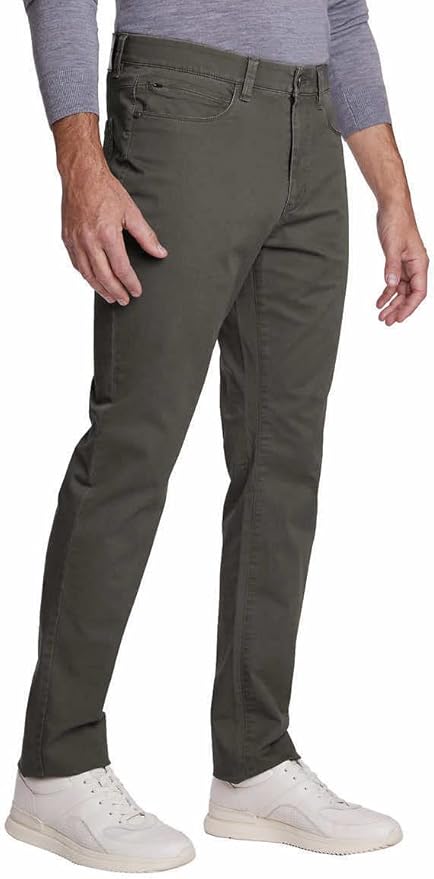 English Laundry Men's Military Green Twill Chino Pants | English Laundry In Lebanon