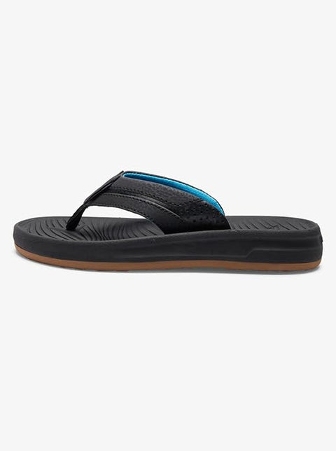 Quiksilver Boy's Black Oasis Youth Slipper | Quiksilver In Lebanon