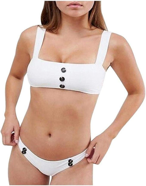 ASOS DESIGN Women's White Bikini Bottom ANF1389