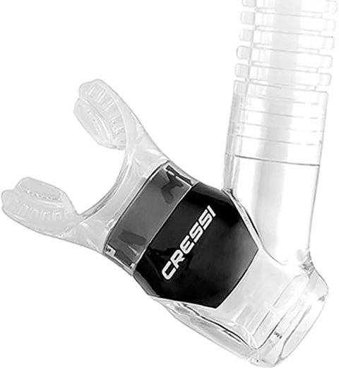 Cressi Clear & Black Supernova Dry Snorkel | Cressi In Lebanon