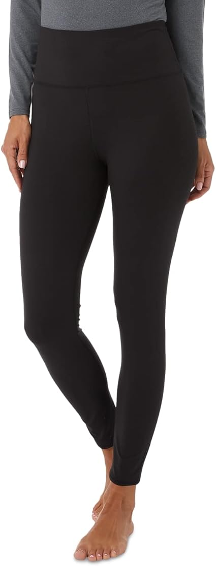 32 Degrees Women's Black Basic Pull On Full Length High Rise Leggings| 32 Degrees In Lebanon