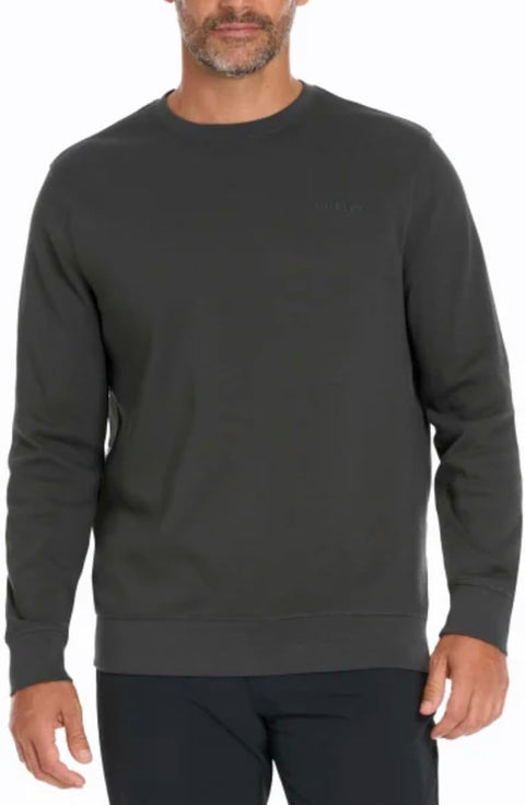 Hurley Men's Dark Grey Pique Crewneck Blouse | Hurley In Lebanon