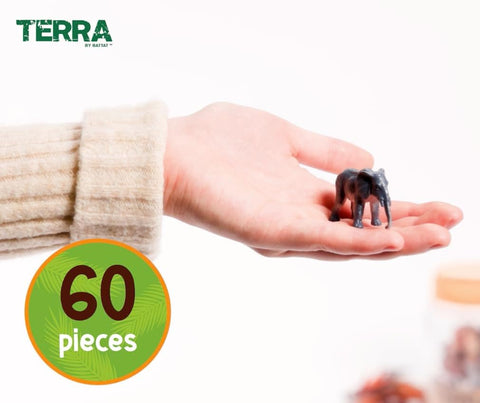 Terra by Battat – 60 Pieces Wild Creatures Tube | Terra by Battat In Lebanon