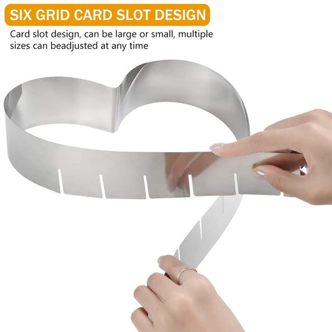 Kitchen Life Heart Cake Mould Adjustable Sides From 12 to 26cm | Kitchen Life In Lebanon