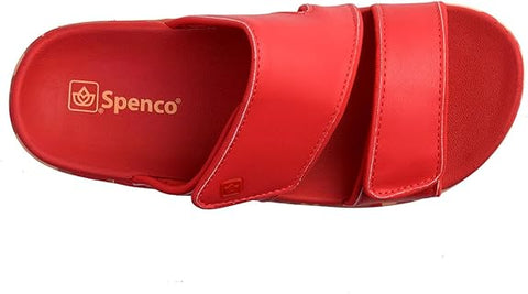 Spenco Women's Red Kholo Nuevo Camo Slide Slipper |Spenco In Lebanon