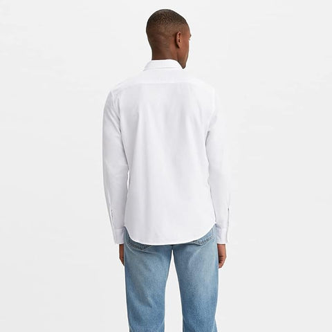 Levi's Men's White Classic 1 Pocket Standard Shirts | Levi's in Lebanon