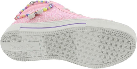 Skechers Baby Girl's Pink Twinkle Toe Charm Bestie Sneakers   | Skechers  in Lebanon
