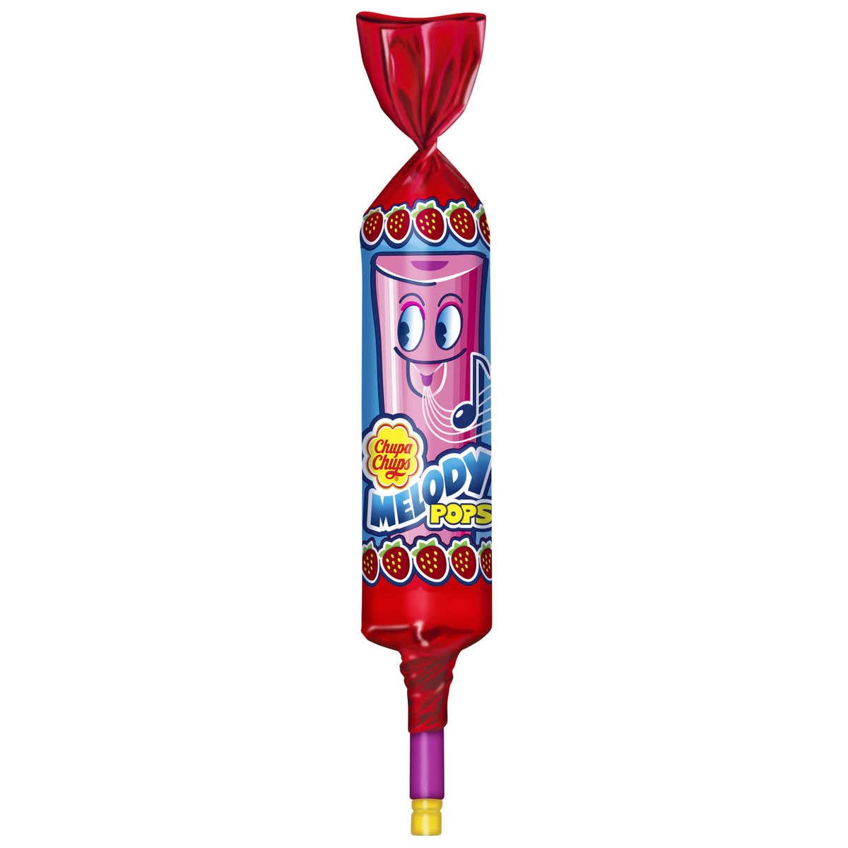 Chupa Chups Melody Pops Strawberry Lollipop 15g Chupa ChupsIn
