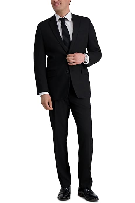 Haggar Men's Black Blazer ABF2127shr
