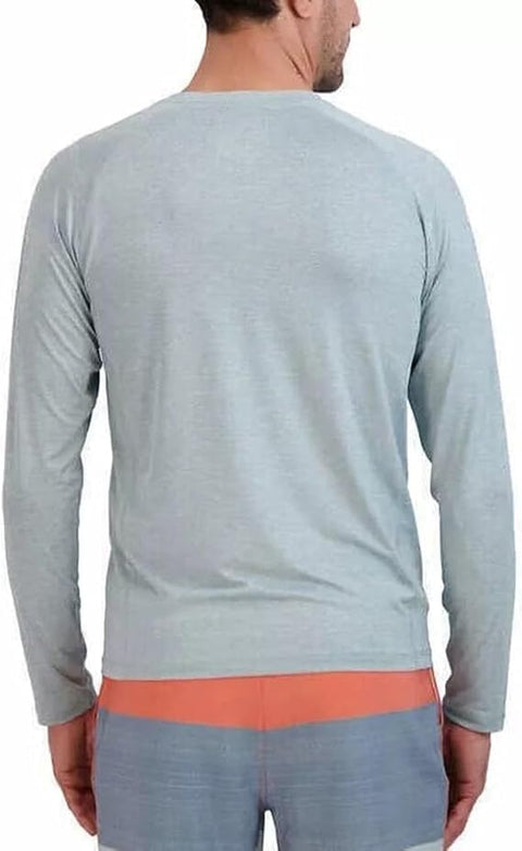 Eddie Bauer Men's Light Blue Quick Dry Long Sleeve Rashguard Blouse | Eddie Bauer In Lebanon