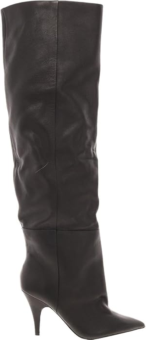 Betsey Johnson Women's Black Leather Bellamie Boots | Betsey Johnson In Lebanon
