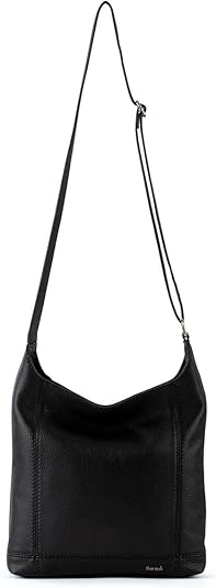 The Sak Women's Black Premium Leather Crossbody Bag | The Sak In Lebanon
