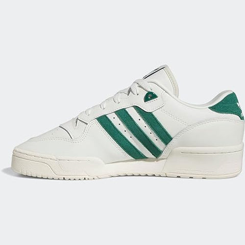 Adidas Men's White & Green Rivalry Low Sneaker | Adidas In Lebanon