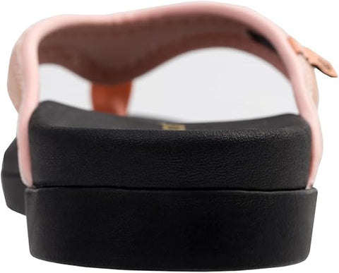 Spenco Women's Dusty Rose Shoreline Dusted Metallic Flip-Flop Slipper |Spenco In Lebanon