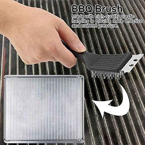 HG Black BBQ Grill Brush and Scraper for Barbecue Rack Cleaning |HG In Lebanon