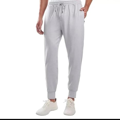 Kirkland Signature Men's Light Grey Active Jogger Moisture Wicking Fabric Sweatpants | Kirkland Signature In Lebanon