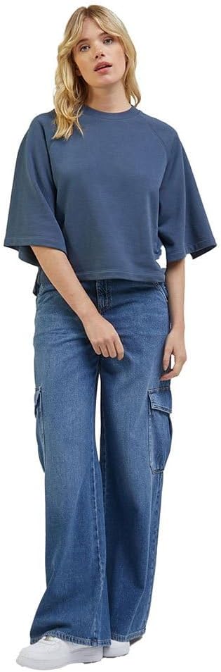 Lee Women's Deep Waters Raglan Sweat Blouse | Lee In Lebanon