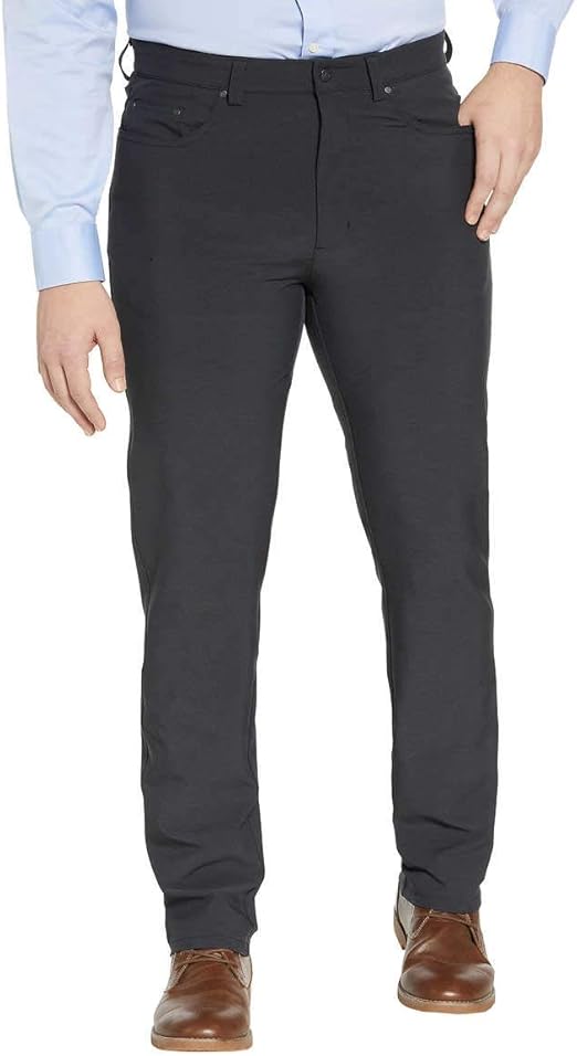 Greg Norman Men's Dark Grey 5 Pocket Travel Pant | Greg Norman In Lebanon