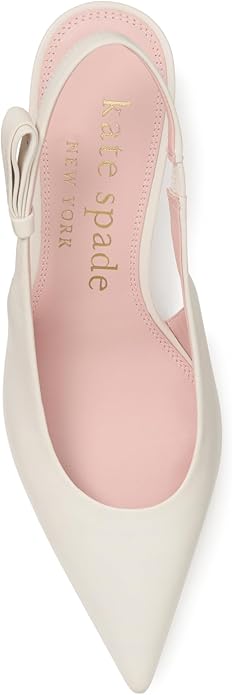 Kate Spade Women's Off White Riley Slingback Kitten-Heels | Kate Spade In Lebanon