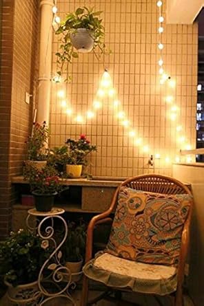 Butlers Golden Metal Ball Bright Lights 10xLed  | Butlers In Lebanon