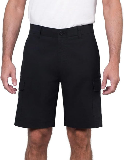 Wearfirst Men's Black Classic Fit Stretch Lightweight Cargo Short | Wearfirst In Lebanon