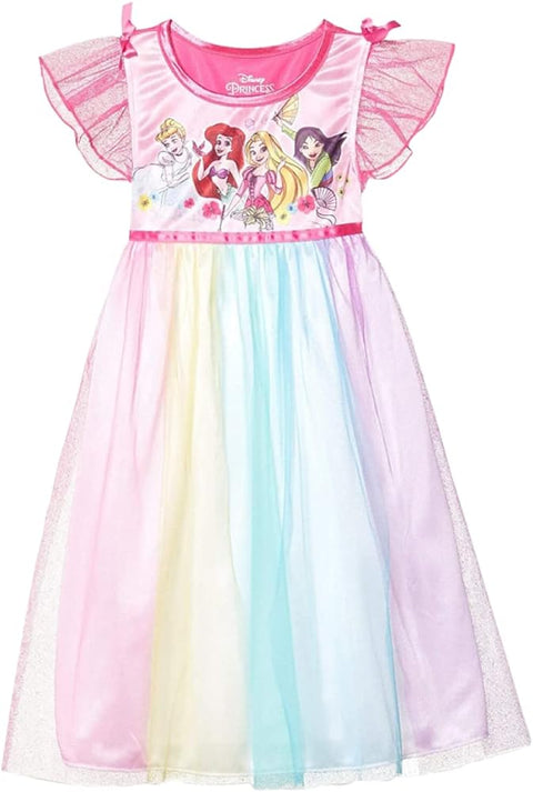 Disney Girl's Multicolor Dress ABFK292 shr