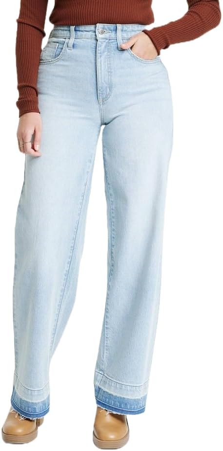Universal Thread Women's Blue High-Rise Wide Leg Jeans| Universal Thread In Lebanon