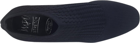 Impo Black Nancia Stretch Knit Ankle Boots | Impo In Lebanon