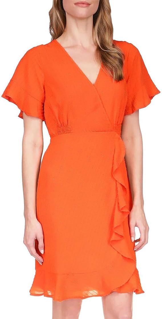 Michael kors Women's Orange Dress ABF2862