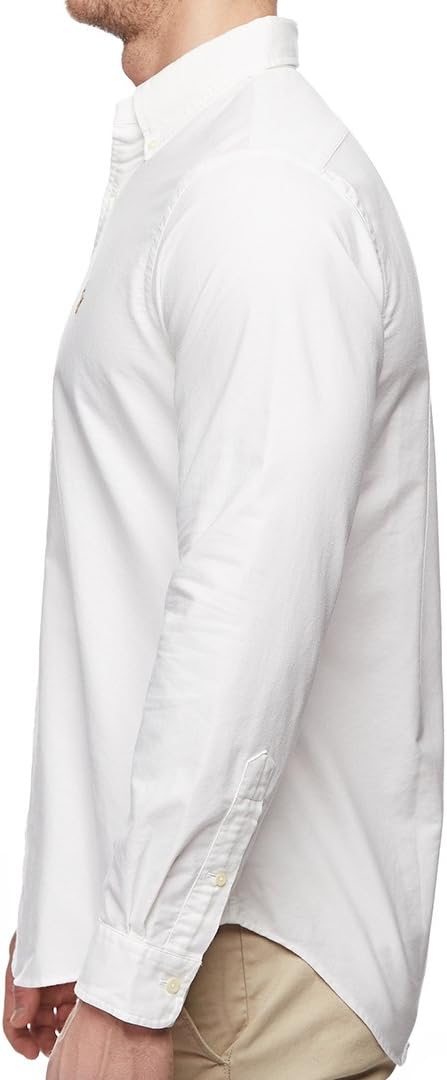 Polo Ralph Lauren Men's White Classic Oxford Shirt |Polo Ralph Lauren In Lebanon
