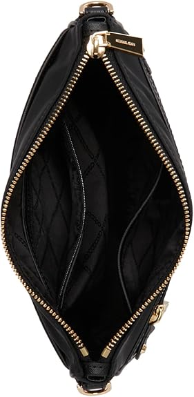 Michael Kors Women's Black Jet Set Charm North Sout Cross Body