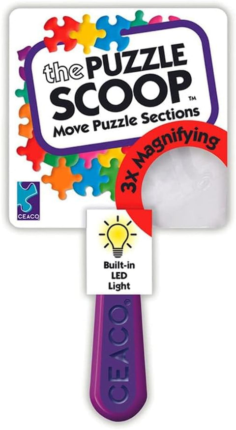 Ceaco Puzzle Scoop with LED Light & 3X Magnifier Jigsaw Puzzle Accessory|Ceaco In Lebanon
