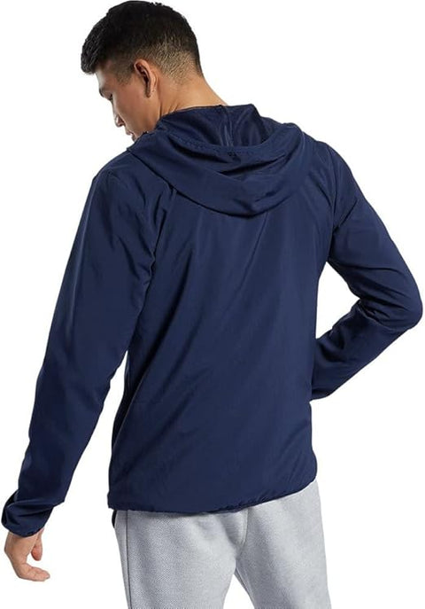 Reebok Men's Navy Training Essentials Jacket | Reebok In Lebanon
