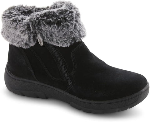 Khombu Women's Black Jessica All Weather Ankle Boots | Khombu In Lebanon