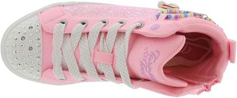 Skechers Baby Girl's Pink Twinkle Toe Charm Bestie Sneakers   | Skechers  in Lebanon