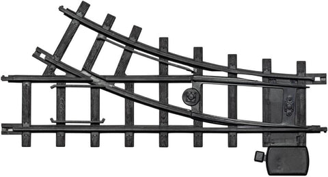 Lionel Ready To Play Left & Right Hand Interchange 2-Piece Black Plastic Track Pack| Lionel In Lebanon
