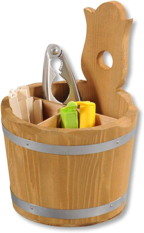 Kesper Wooden Cutlery Holder H 20cm Depth 14cm | Kesper In Lebanon