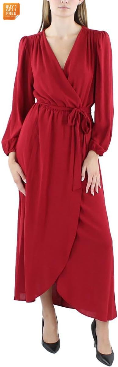 Connected Apparel Women's Burgundy Dress | Connected Apparel In Lebanon