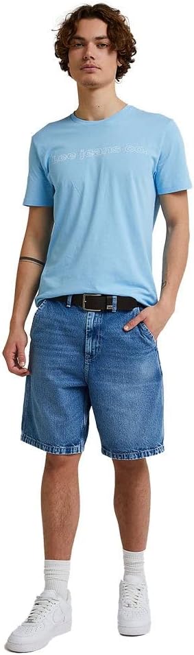 Lee Men's Blue 90s Loose Denim Short |Lee In Lebanon