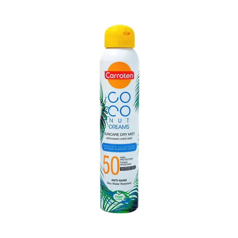 Carroten Coconut Dreams Suncare Dry Mist SPF50 200ml SuperDokan