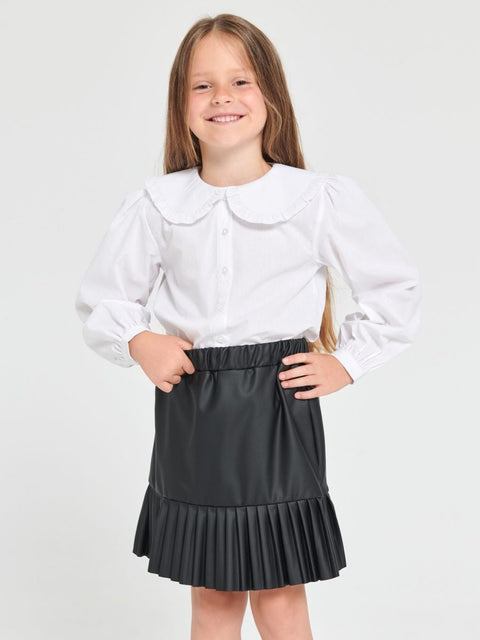 Sinsay Girl's White Long-Sleeve Shirt | Sinsay In Lebanon