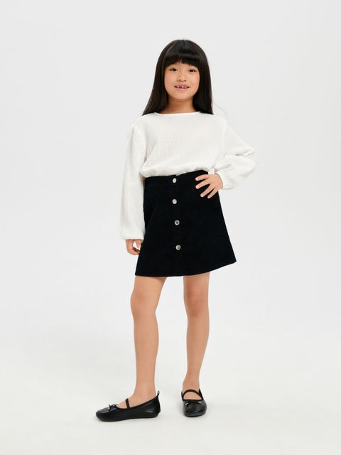 Sinsay Girl's White Long Sleeve Ruffle Blouse |Sinsay In Lebanon